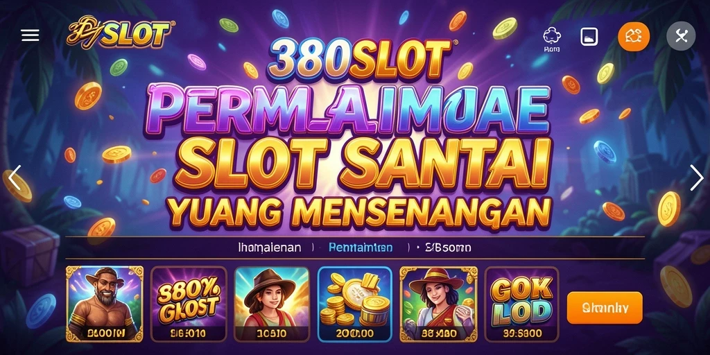 Tampilan gameplay <strong>380SLOT</strong> yang menarik dan menghibur.