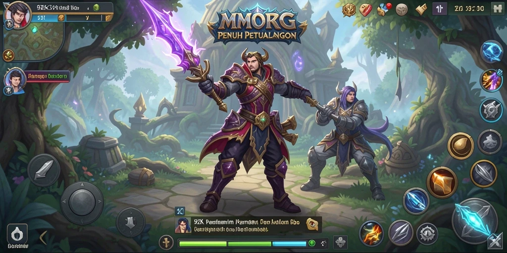 Gameplay seru dalam dunia <strong>9ZK</strong> dengan petualangan dan pertarungan epik.