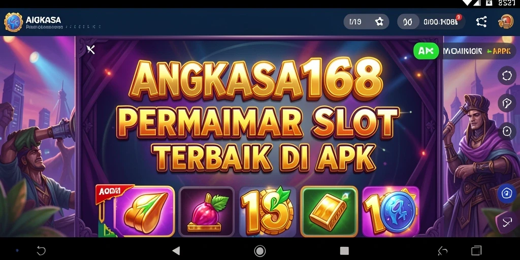 Tampilan gameplay yang seru dan interaktif dari ANGKASA168.