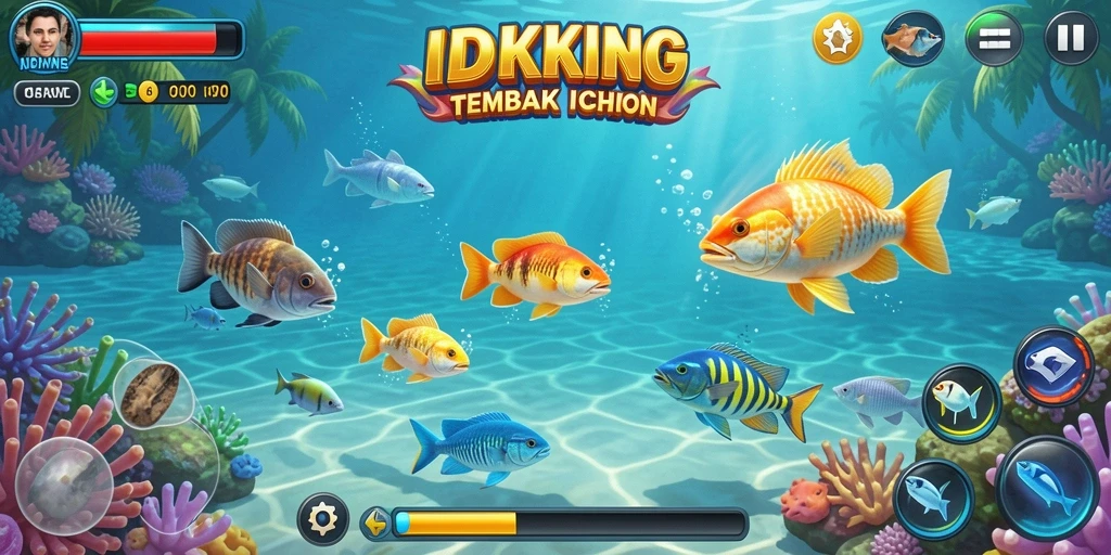 Tangkapan layar gameplay IDRKING yang seru dan penuh aksi.