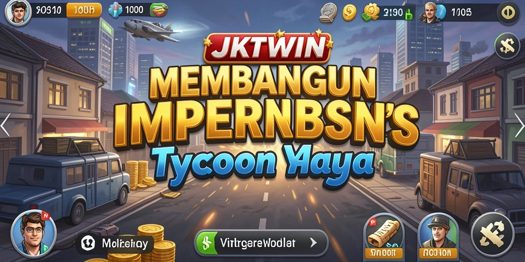 Screenshot JKTWIN menampilkan suasana gameplay Tycoon yang seru.