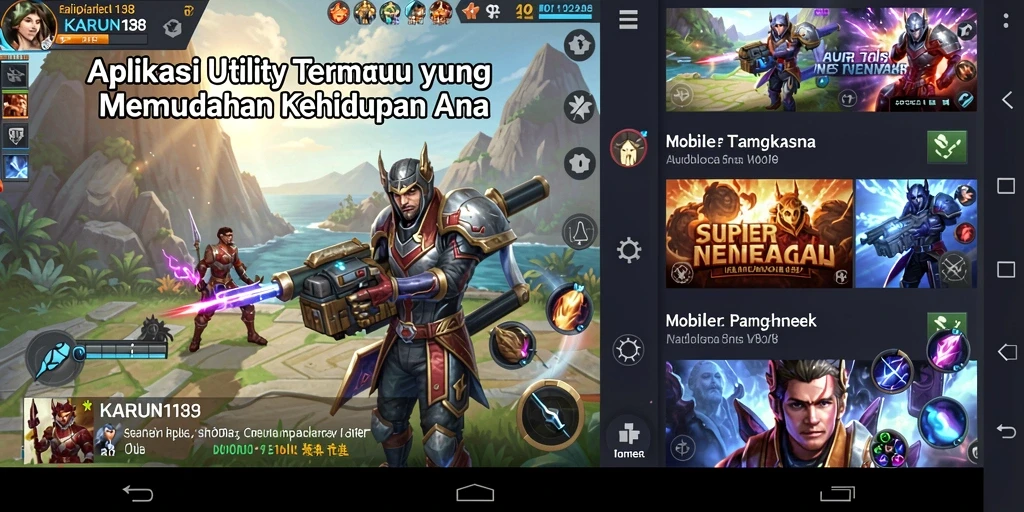 Tampilan utama <strong>KARUN138</strong> yang sederhana dan fungsional.