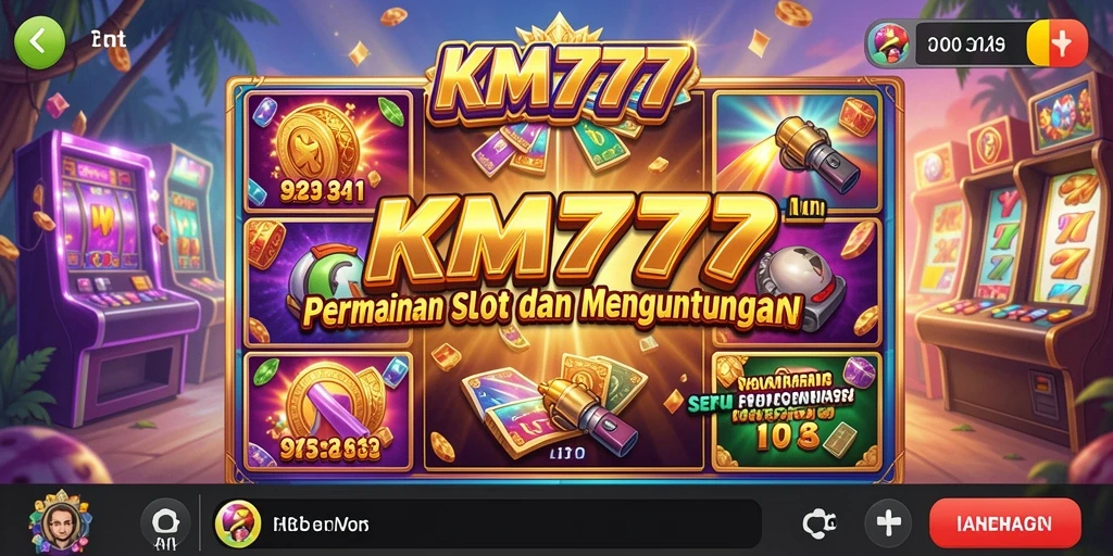Tampilan gameplay KM777 yang menarik dan interaktif.