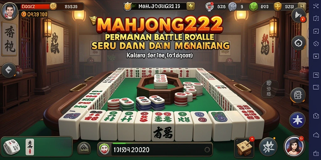 Gameplay seru di MAHJONG222 dengan karakter dan senjata beragam.