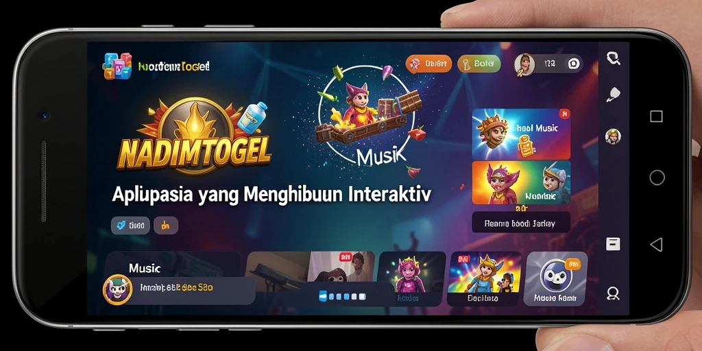Tampilan menarik dari gameplay interaktif NADIMTOGEL.
