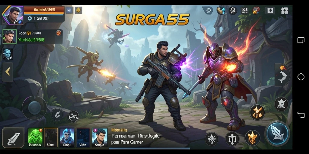 Gameplay SURGA55 yang seru dan menegangkan.